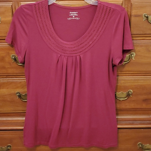 Maroon Short Sleeve Tee - Picture 1 of 6